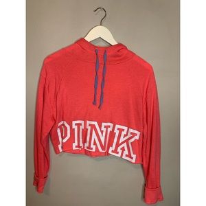 VS Pink cropped sweatshirt